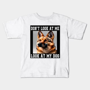 German Shepherd V.2 Kids T-Shirt